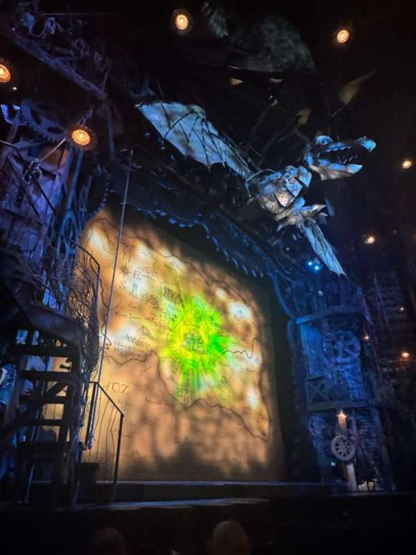 Apollo Victoria Theatre, section: Stalls, row: D, seat: 38