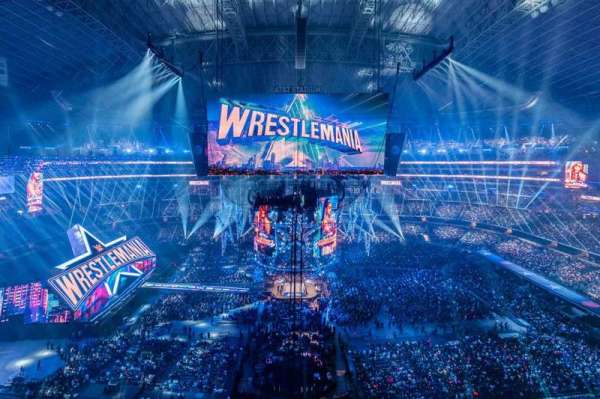 AT&T Stadium, section: 443, row: 3, seat: 16