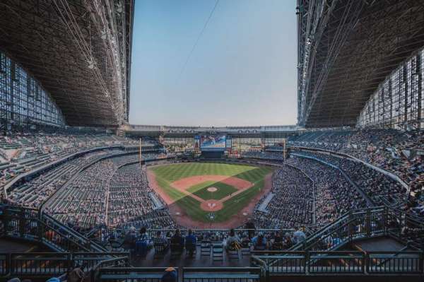 American Family Field, section: 422, row: 11, seat: 9
