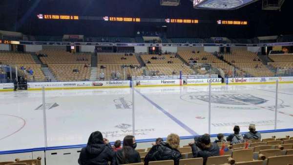 DCU Center, section: 109, row: LL, seat: 15