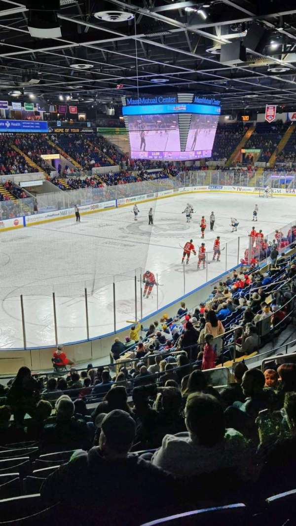 MassMutual Center, section: 14, row: R, seat: 8