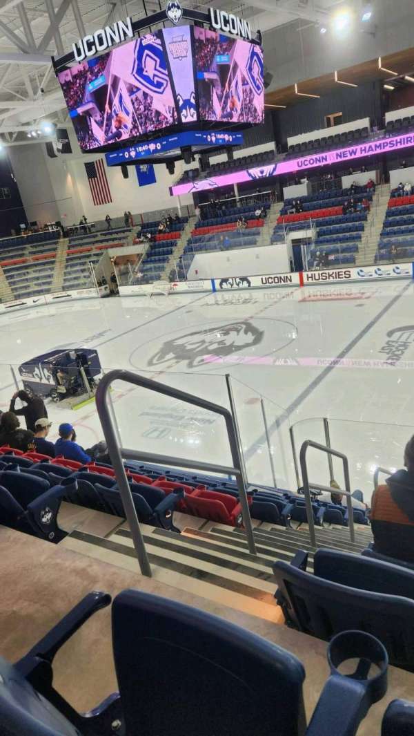 Toscano Family Ice Forum, section: 124, row: K, seat: 1
