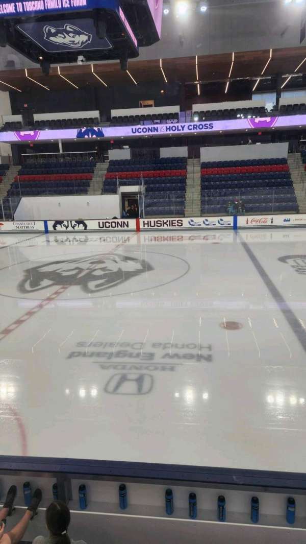 Toscano Family Ice Forum, section: 124, row: D, seat: 15