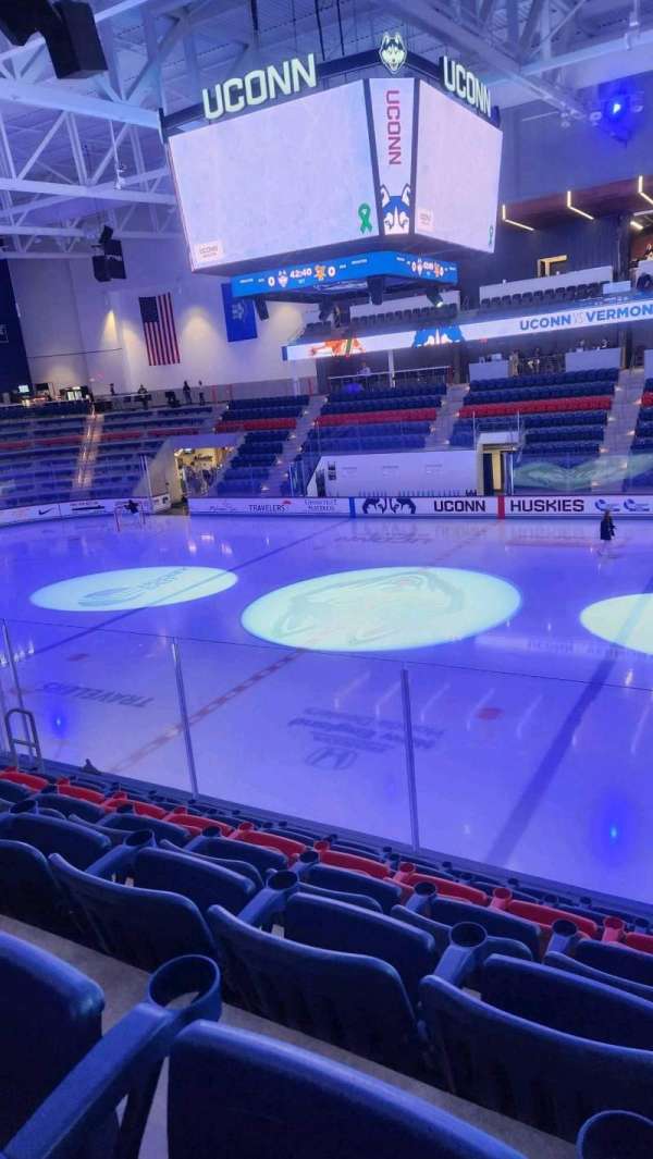 Toscano Family Ice Forum, section: 124, row: K, seat: 3