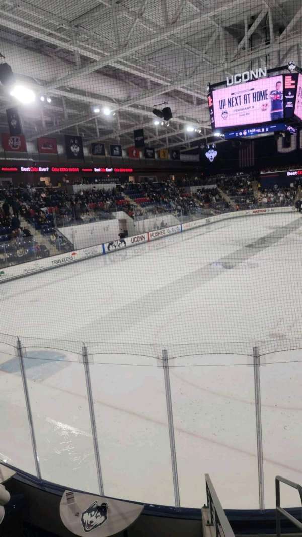 Toscano Family Ice Forum, section: 118, row: F, seat: 1