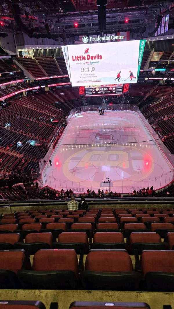 Prudential Center, section: 120, row: 10, seat: 8
