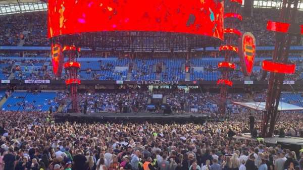 Etihad Stadium, Manchester, section: 005, row: 20, seat: 99