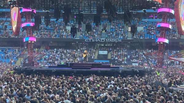 Etihad Stadium, Manchester, section: 005, row: 20, seat: 99