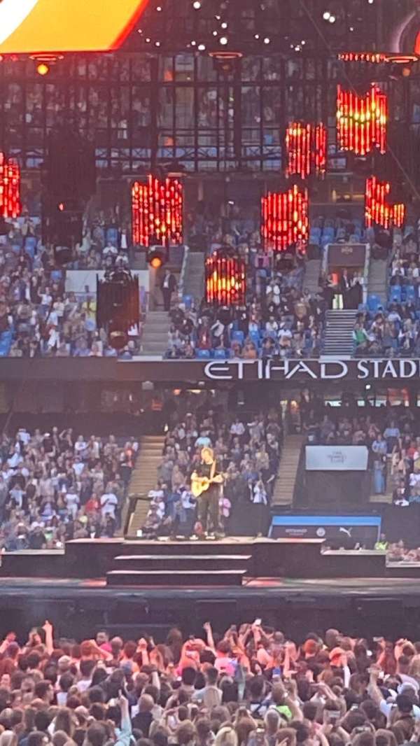 Etihad Stadium, Manchester, section: 005, row: 20, seat: 99