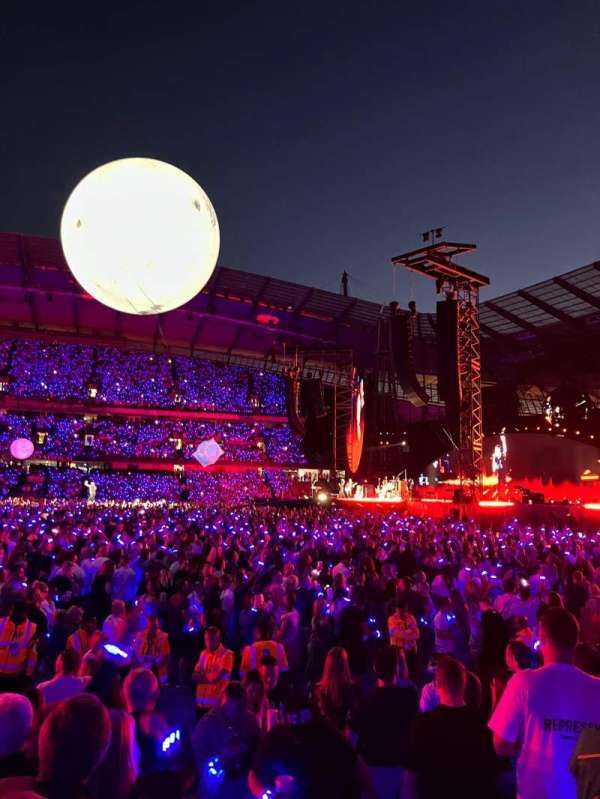 Etihad Stadium, Manchester, section: 005, row: 11, seat: 97