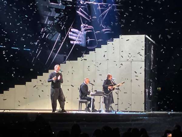 AO Arena, section: 103, row: A, seat: 8