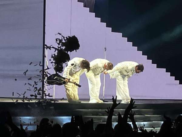AO Arena, section: 103, row: A, seat: 8