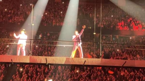 AO Arena, section: 103, row: A, seat: 8