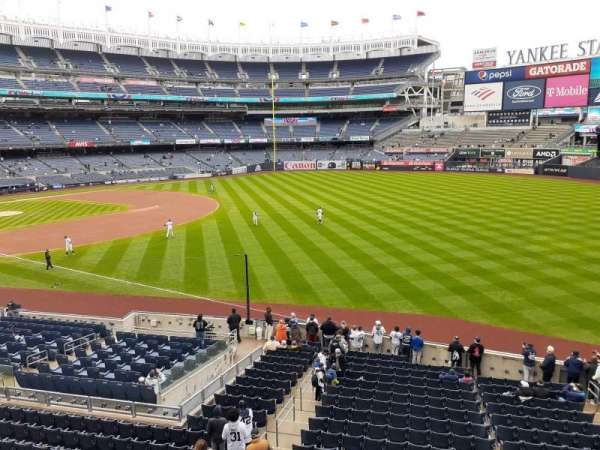 Yankee Stadium, section: 210, row: 1, seat: 1