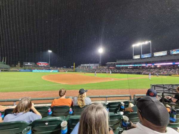 Dell Diamond, section: 113, row: 4, seat: 18