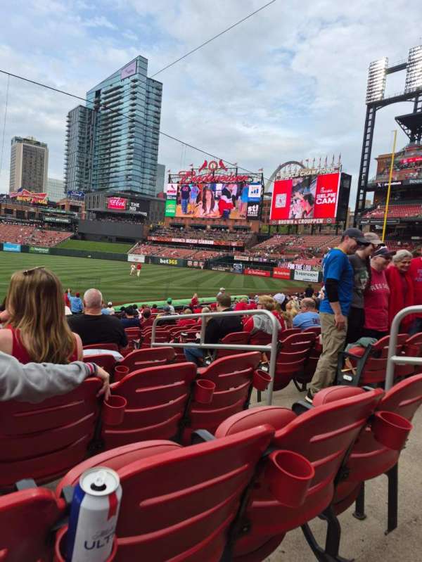 Busch Stadium, section: 142, row: 8, seat: 10