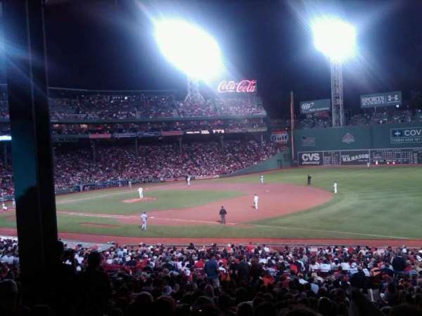 Fenway Park, section: Grandstand 13, row: 8, seat: 14