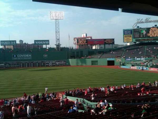 Fenway Park, section: Grandstand 13, row: 8, seat: 14