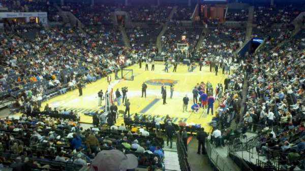 Spectrum Center, section: 214