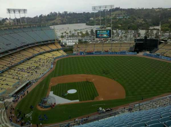 Dodger Stadium, section: 12TD, row: R, seat: 6