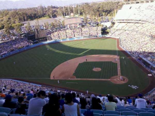 Dodger Stadium, section: 11TD, row: K, seat: 8