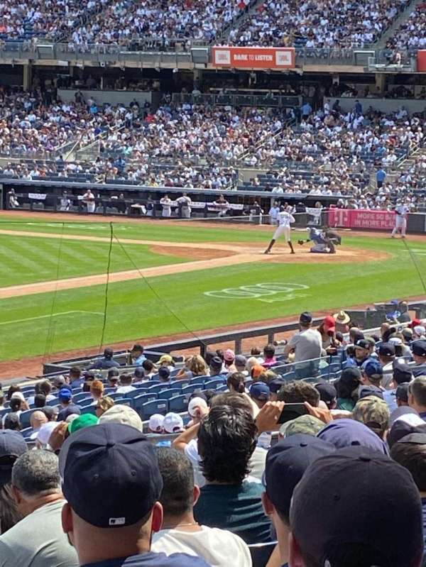 Yankee Stadium, section: 127B, row: 13, seat: 15