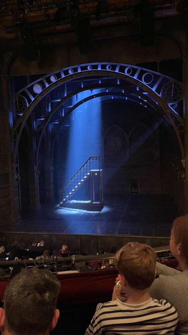 Palace Theatre, West End, section: Dress Circle, row: B, seat: 14