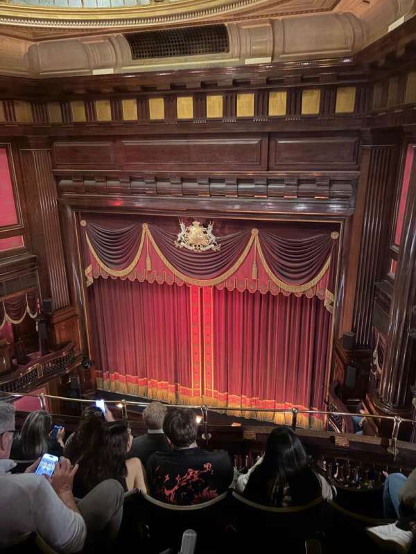 St. Martins Theatre, section: Upper Circle, row: E, seat: 17