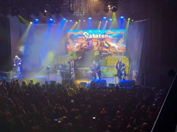 The Fillmore Minneapolis, section: Box, seat: 18
