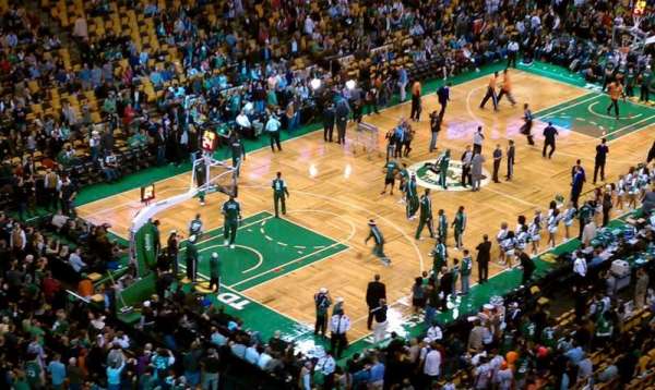 TD Garden, section: 305, row: 13, seat: 16