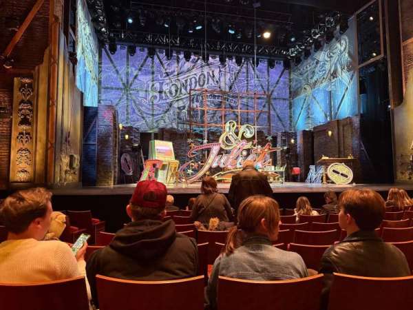 Stephen Sondheim Theatre, section: Orchestra C, row: H, seat: 117