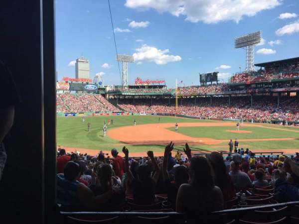 Fenway Park, section: Grandstand 27, row: 3, seat: 25