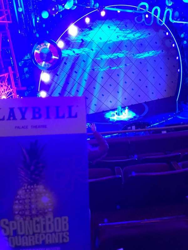 Palace Theatre, Broadway, section: Mezzanine L, row: C, seat: 11