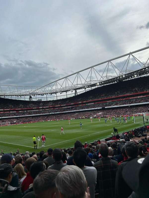 Emirates Stadium, section: 12, row: 17, seat: 357