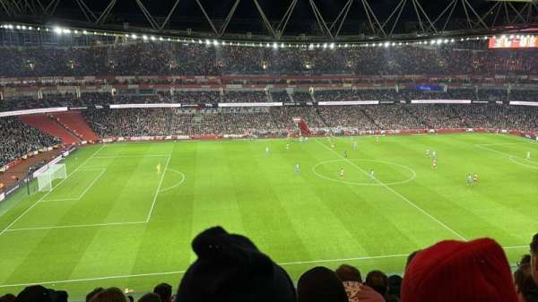 Emirates Stadium, section: 114, row: 9, seat: 663