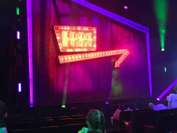 Marquis Theatre, section: Orchestra L, row: G, seat: 5