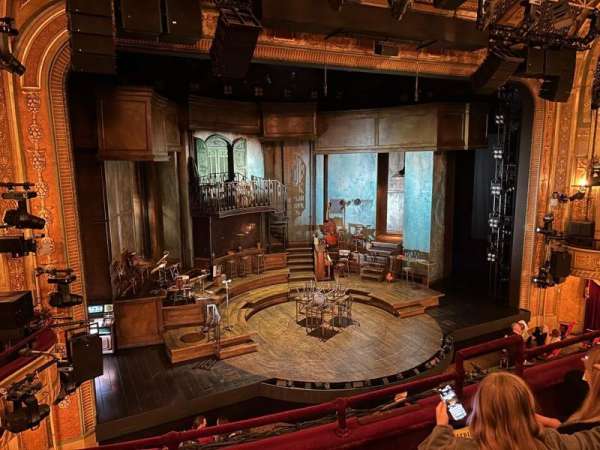 Walter Kerr Theatre, section: Mezzanine L, row: D, seat: 9