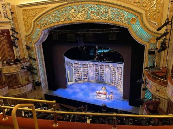 James Earl Jones Theatre, section: Balcony R, row: C, seat: 6