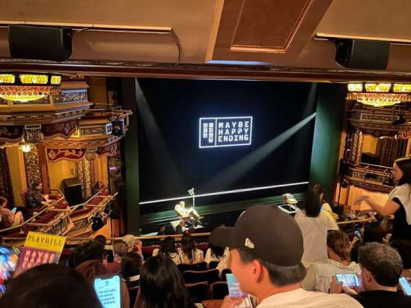 Belasco Theatre, section: Mezzanine L, row: G, seat: 11