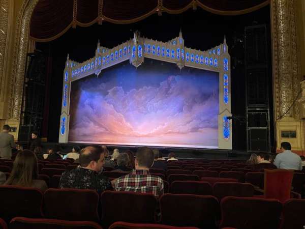 Orpheum Theatre, Minneapolis, section: Main Floor 2, row: M, seat: 12