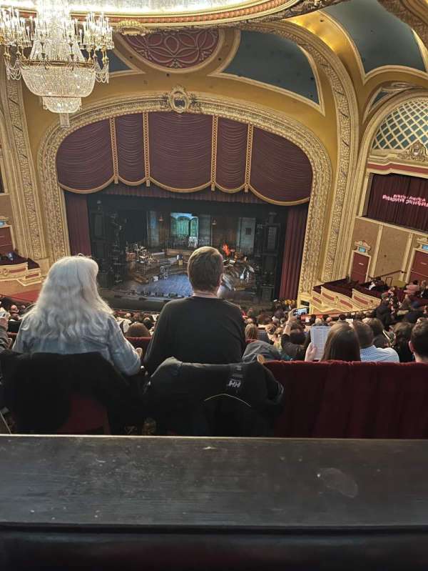 Orpheum Theatre, Minneapolis, section: Balcony 6, row: Q, seat: 10