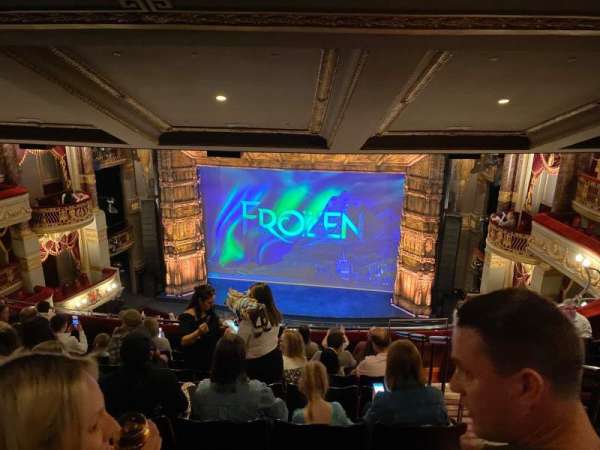 Theatre Royal Drury Lane, section: Grand Circle, row: H, seat: 19