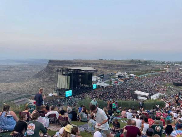 Gorge Amphitheatre, section: GA Lawn