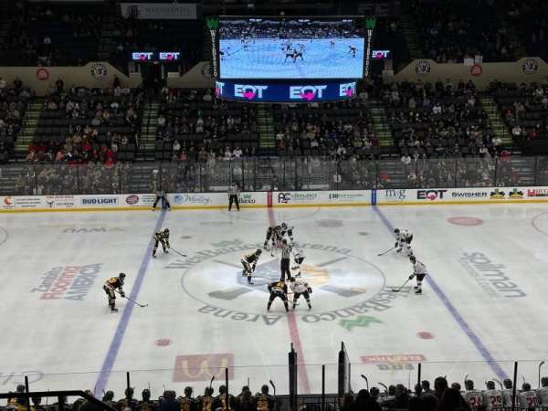 WesBanco Arena, section: 307, row: G, seat: 13