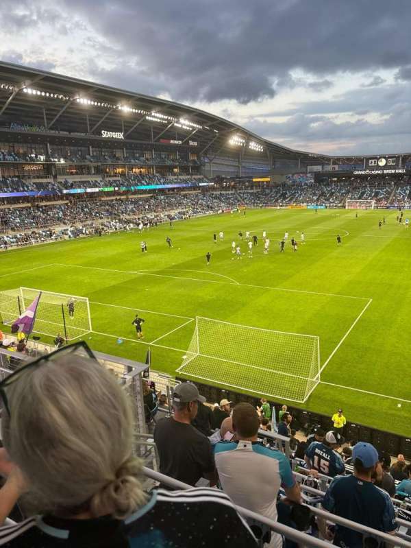 Allianz Field, section: 20, row: 15, seat: 10