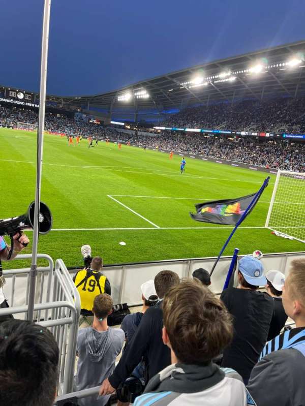 Allianz Field, section: 23, row: 3, seat: 6
