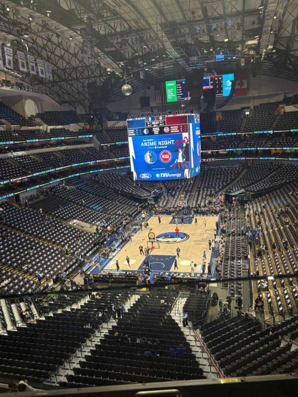 American Airlines Center, section: 317, row: A, seat: 5