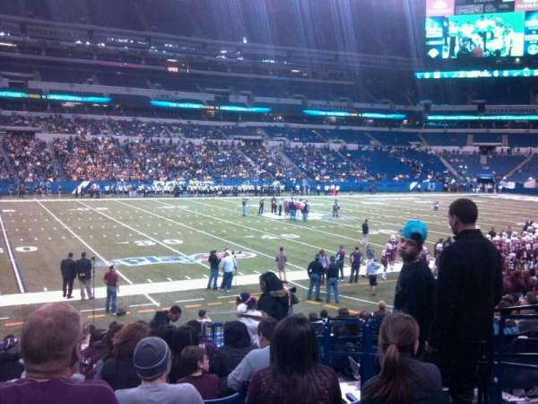 Lucas Oil Stadium, section: 143, row: 15, seat: 4
