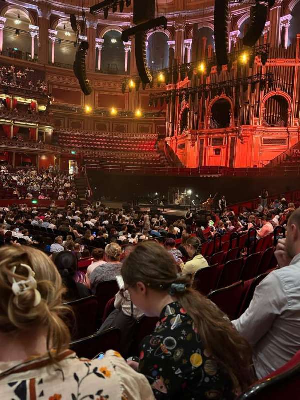 Royal Albert Hall, section: Stalls M, row: 7, seat: 111