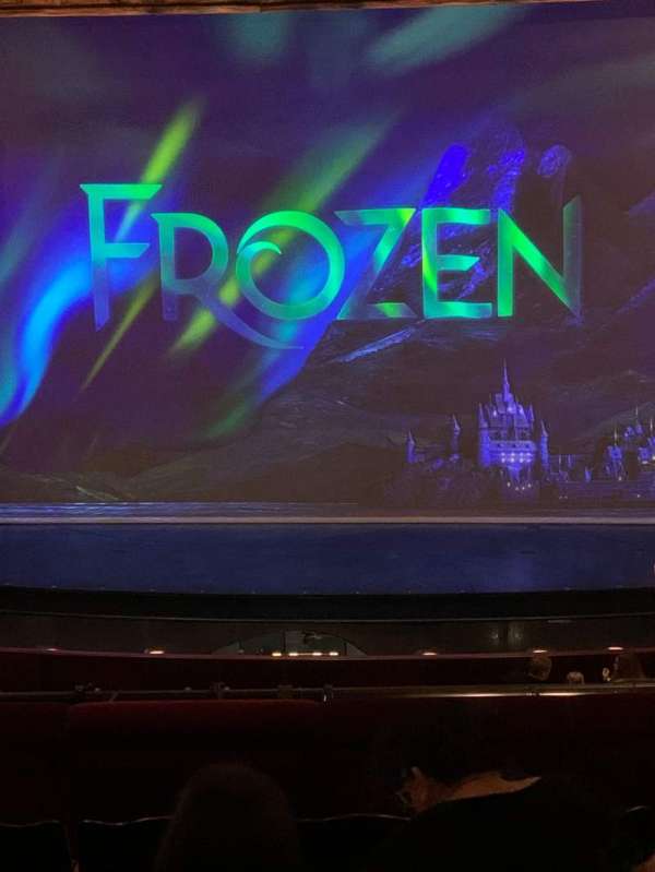 Theatre Royal Drury Lane, section: Royal Circle, row: F, seat: 22